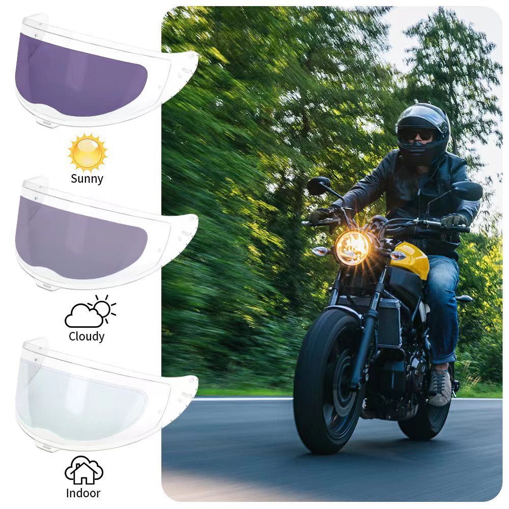 WeeLens Photochromic Film For Motorcycle Helmet Visor Tint Lenses