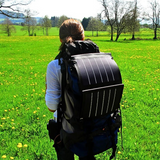 11W ETFE Waterproof Portable Solar Panel Charger 5V/2A Output for Riding Hiking